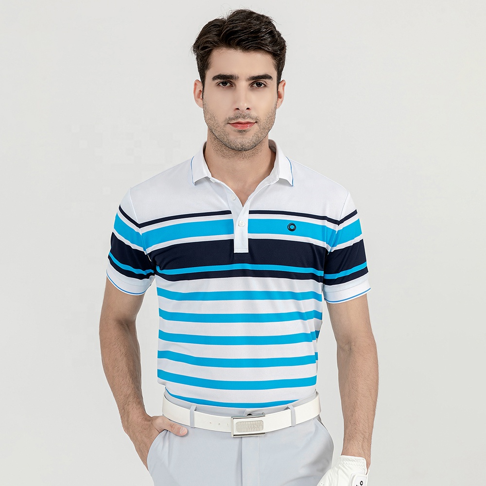Helix Golf Apparel Polo Shirt New Design High Quality Golf Clothes For Men Golf T Shirt