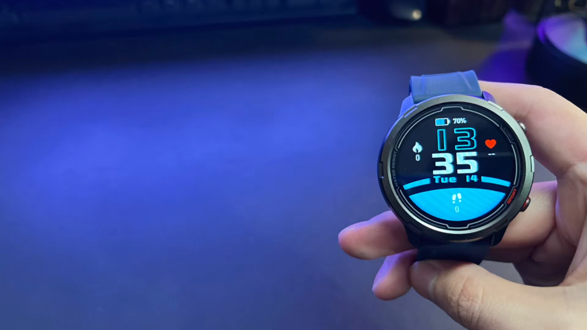 Zeblaze Stratos 2 Lite Outdoor Sports GPS Smart Watch Built-in GPS Multiple Sport Modes Compass 24H Health 5 ATM