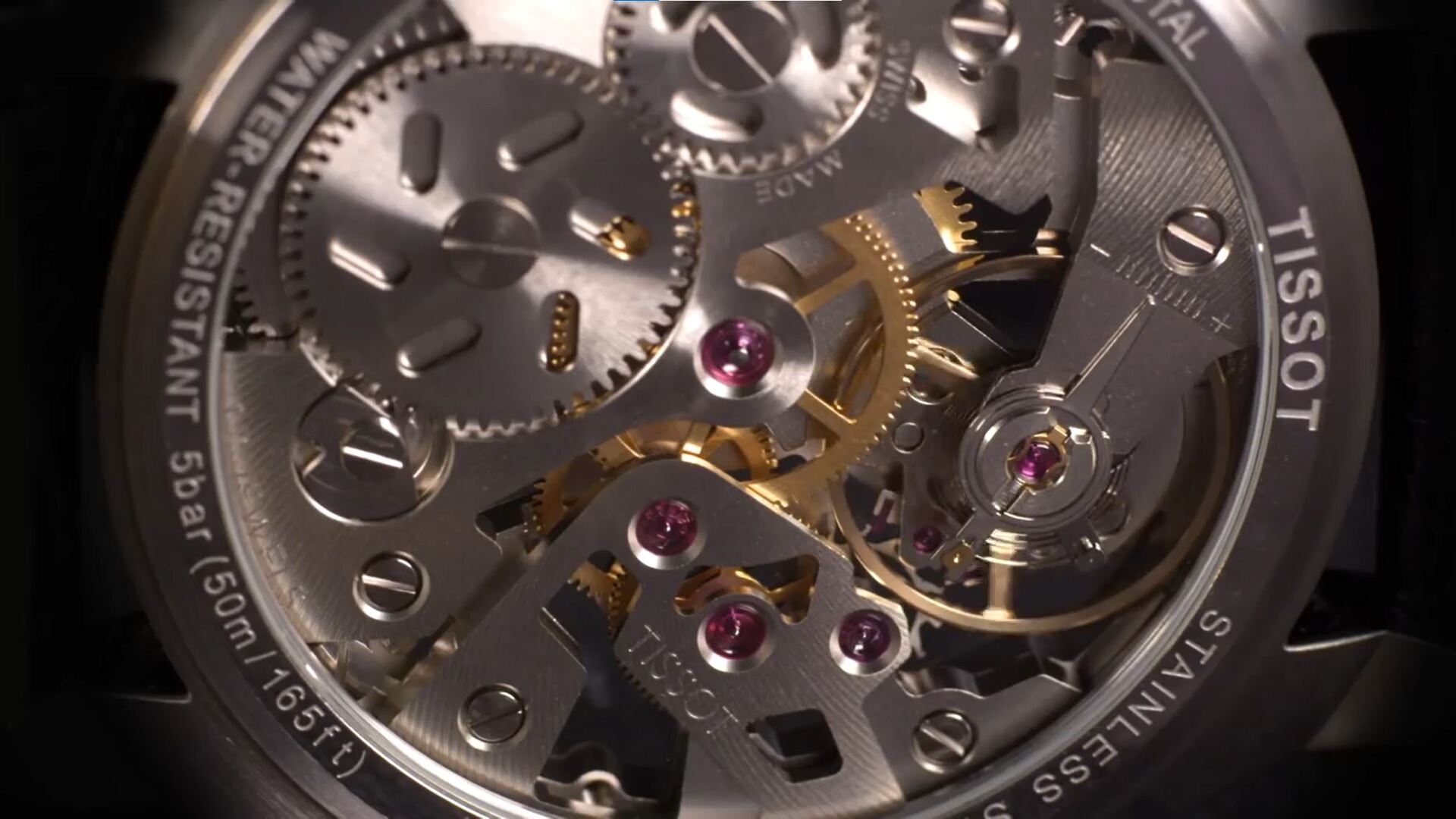 Tissot T-Complication Squelette Mechanical Watch (T0704051641100)